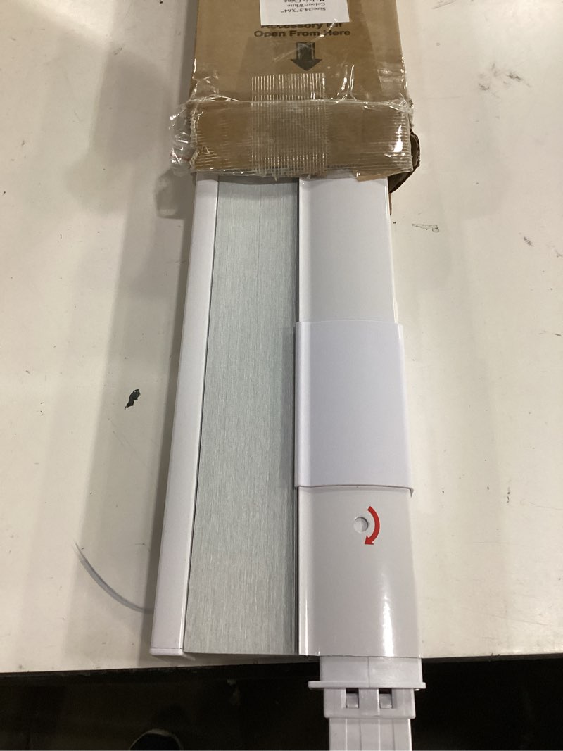 Condition photo showing New/Like New for Tonature No Drill Cellular Shades for Indoor Windows, Thermal Insulating & Noise Reducing Honeycomb Blinds, Free Stop Cordless Blackout Shades, White, 34 1/2" W x 64" H 34 1/2"W x 64"H White(blackout)