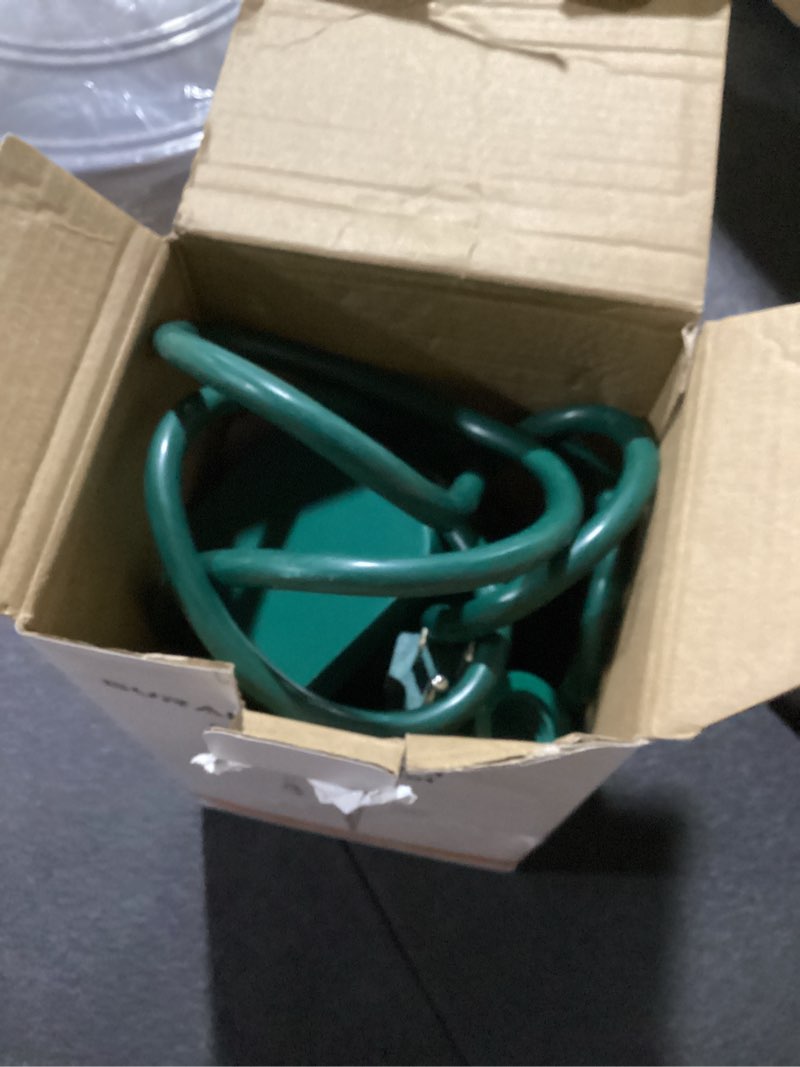 Condition photo showing As Is for suraielec outdoor power stake waterproof, 6 grounded outlets power strip weatherproof, 6ft extension cord outlet for yard, garden, christmas decoration, patio, outdoor light, 1875w/15a, green 6 ft