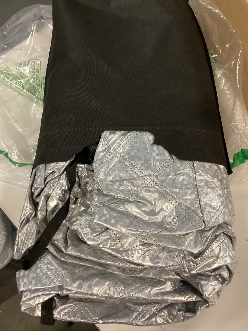 Condition photo showing As Is for Ogdgho Windshield Cover for Ice and Snow, Windshield Snow Cover, Car Windshield Cover, 600D Waterpro