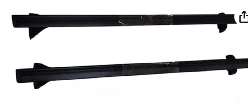 2 x Car Roof Rack Bars for Jeep Wrangler Rubicon JK/JL 2018 2019, Strong and Wear-Resistant Roof Rack, Rust-Resistant Roof Rack Rails Brand: FERFXN