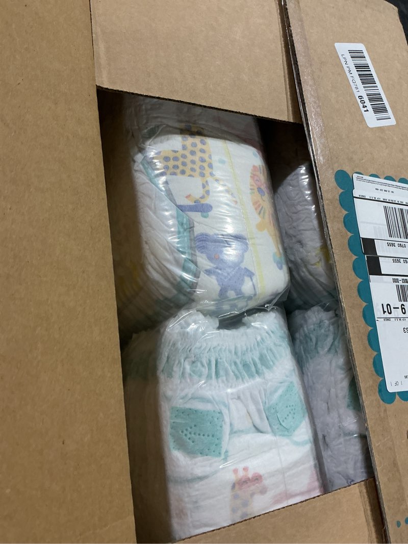 Condition photo showing New/Like New for pampers diapers - cruisers 360 - size 6, 104 count, babyproof up to 100% leakproof pull-on diaper size 6 104