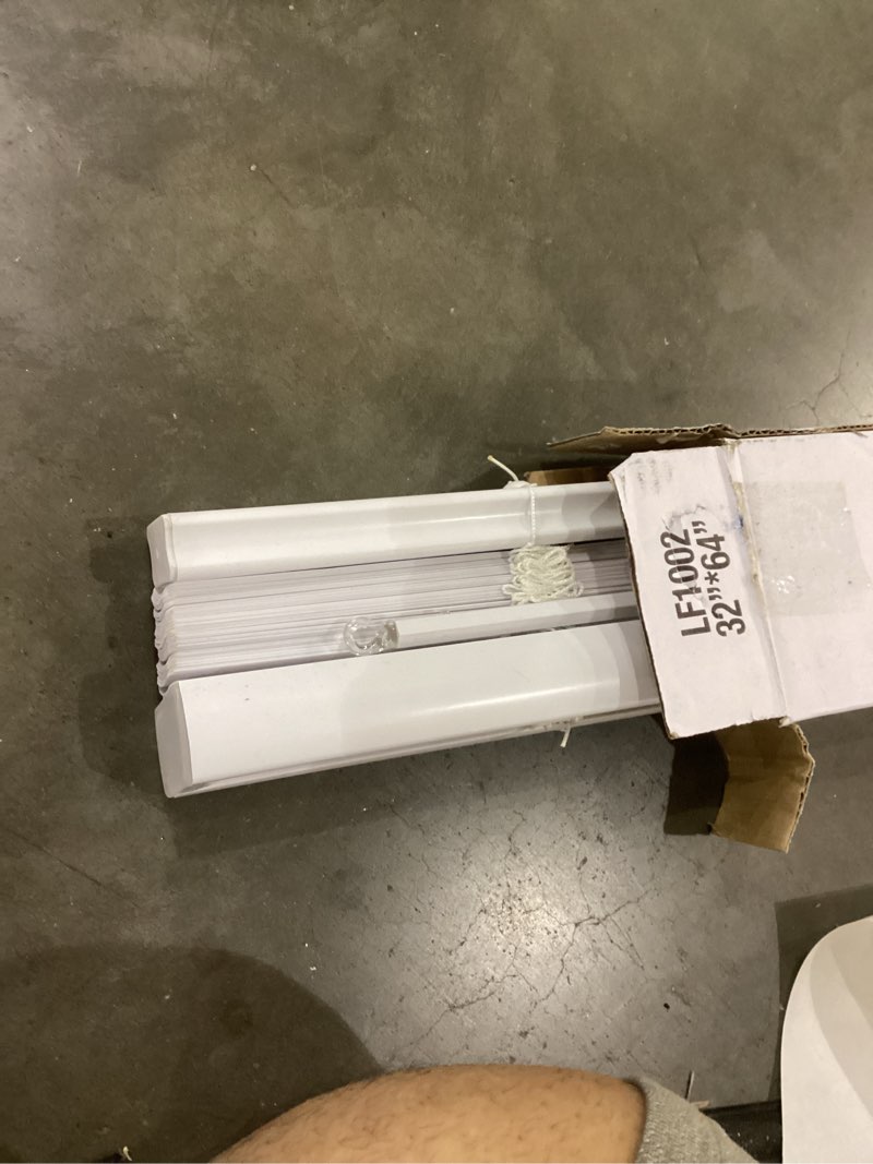 Condition photo showing As Is for Vinyl mini blind