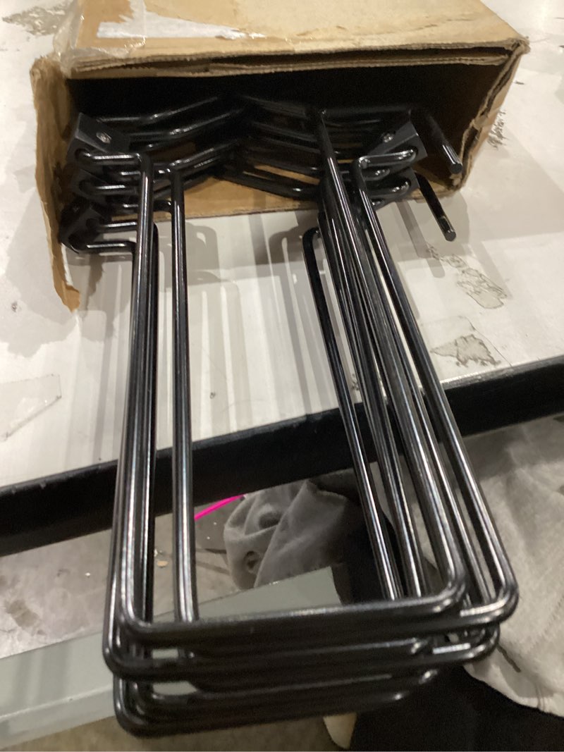 Condition photo showing As Is for retractable dog gate for front door, 35" safety metal pet gate for dogs when opening, easy install front entry dog door barrier 30.7"×30.7"