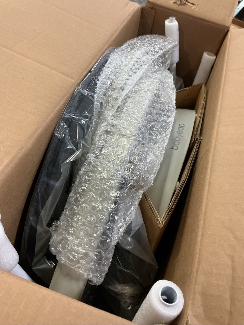 Condition photo showing Good Condition for teayingde baby swing for infants - motorized swing with music speaker and remote control - 12 lullabies - black