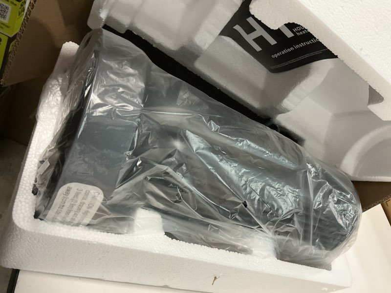 Condition photo showing Good Condition for Oscillating Space Heater With Timer 3 Heat Levels - 14 inch Space Heater Indoor Portable - 1200w 700w Under Desk Heater for Office - PTC Ceramic Tower Heater For Office Bedroon living Room