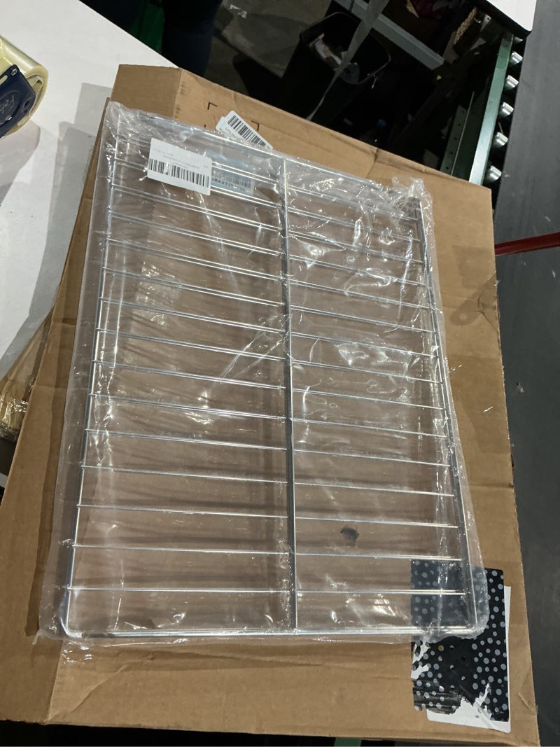 Condition photo showing As Is for wb48t10011 oven rack for range ge, ken-more oven 261083, ap2031155, eap249581, ps249581, 24" x 17.7", 2 pk