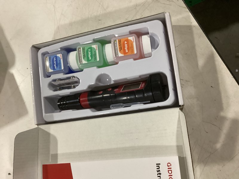 Condition photo showing Good Condition for digital ph tester for water, ph meter for hydroponic water, tds tester ec ppm test for plant nutrients, 4-in-1 meter for conductivity, ph pen for drinking water, dwc, indoor plants