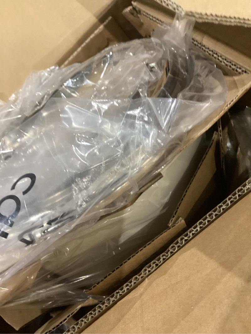 Condition photo showing New/Like New for CAROTE Pots and Pans Set Nonstick, White Granite Induction Kitchen Cookware Set, 10 Pcs Non Stick Cooking Set w/Frying Pans & Saucepans(PFOS, PFOA Free) Cream White 10 Piece