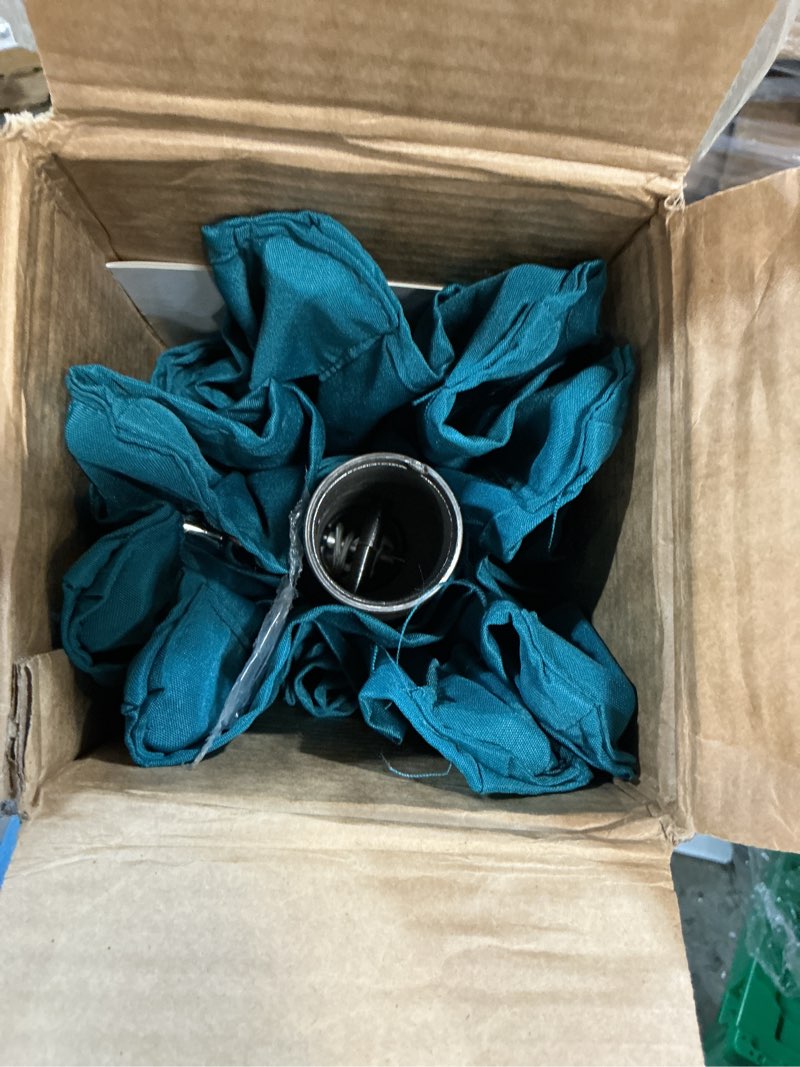Condition photo showing Good Condition for homshade patio umbrella base peacock blue 9ft