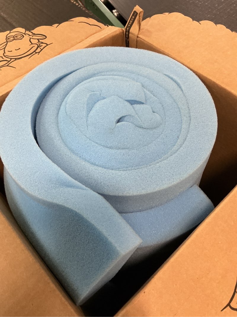 Condition photo showing Good Condition for Serta Comfort Cool Memory Foam Mattress Topper, 1.5 Inch, Twin XL Twin XL 79"x38"x1.5"