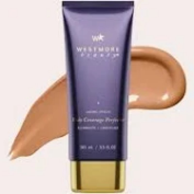 Body Coverage Perfector with Brush - Waterproof Leg & Body Makeup No Transfer, Tattoo & Scar Cover ,natural radiance