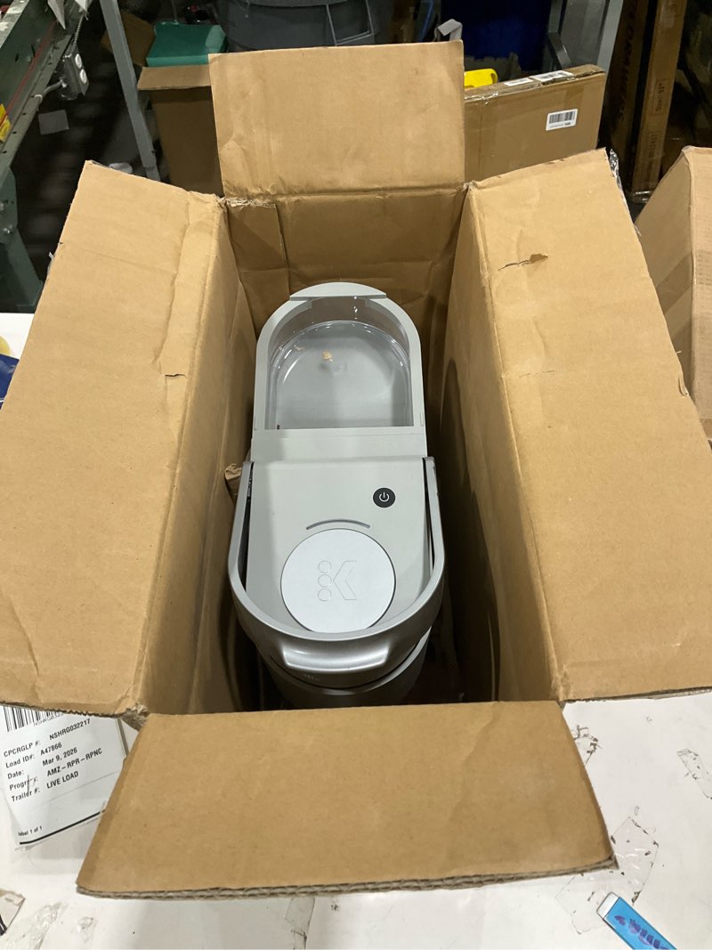 Condition photo showing As Is for Ninja Pods & Grounds Single-Serve Coffee Maker, K-Cup Pod Compatible, 56-oz. Reservoir, 6-oz. Cup to 24-oz. Travel Mug Brew Sizes, Iced Coffee Maker, Navy, PB041NV