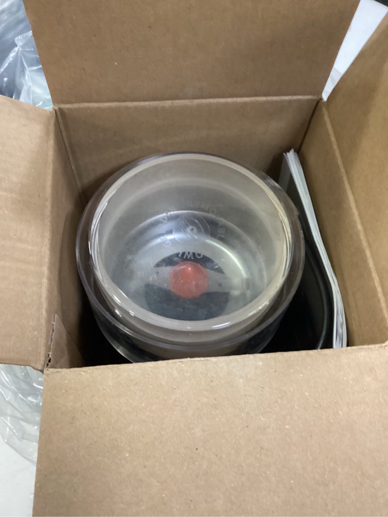 Condition photo showing As Is for krups electric blade coffee grinder 1.6 oz, adjustable coarse to fine for the perfect espresso, grind coffee beans, spices & herbs, removable dishwasher safe bowl, stainless steel