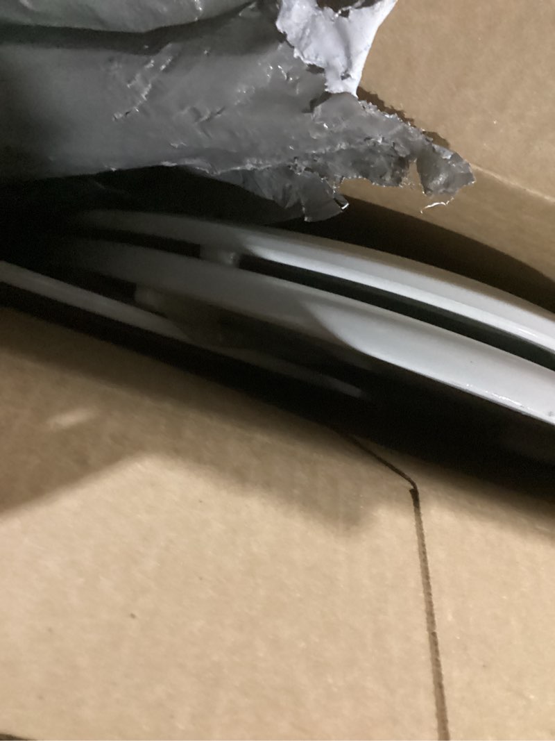 Condition photo showing As Is for Mayfair NextStep2 Toilet Seat with Built-In Potty Training Seat, Slow-Close, Removable that will Never Loosen, Elongated, White Elongated (1-Pack) 1-Pack