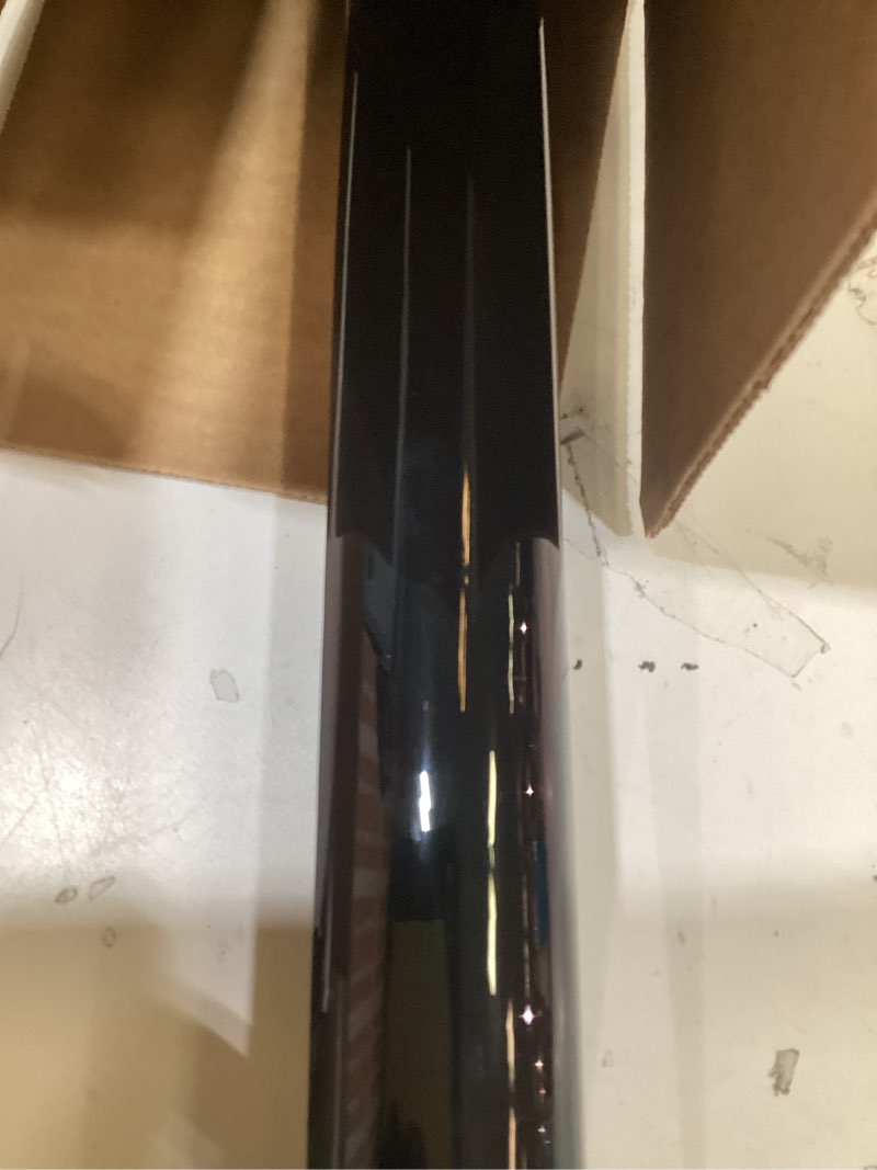 Condition photo showing New/Like New for kespen window privacy film one way daytime privacy static cling sun blocking anti uv reflective window tint for home and office, black-silver, 17.5 inch x 6.5 feet black-silver 17.5 inch x 6.5 feet