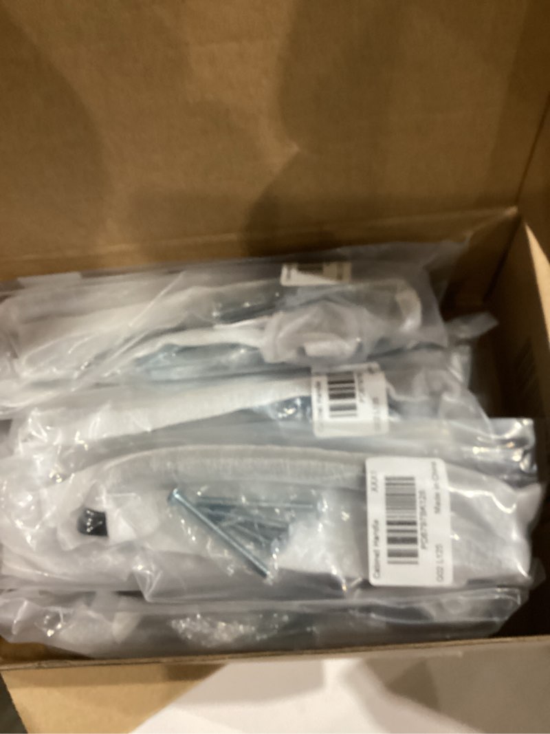 Condition photo showing New/Like New for 3-3/4 Inch Hole Centers Black Solid Zinc Alloy Cabinet Handles (6 Pack) - Vintage Kitchen Drawer Pulls & Dresser Pulls, Durable Cabinet Hardware 6 3-3/4 Inch Hole Centers