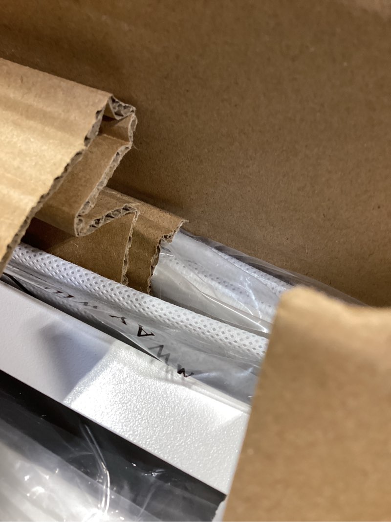 Condition photo showing New/Like New for boluo stackable storage drawers closet organizers and storage bins fabric white 2 drawer dresser for bedroom office modern l(15.7"d x 21.1"w x 16.1"h) white