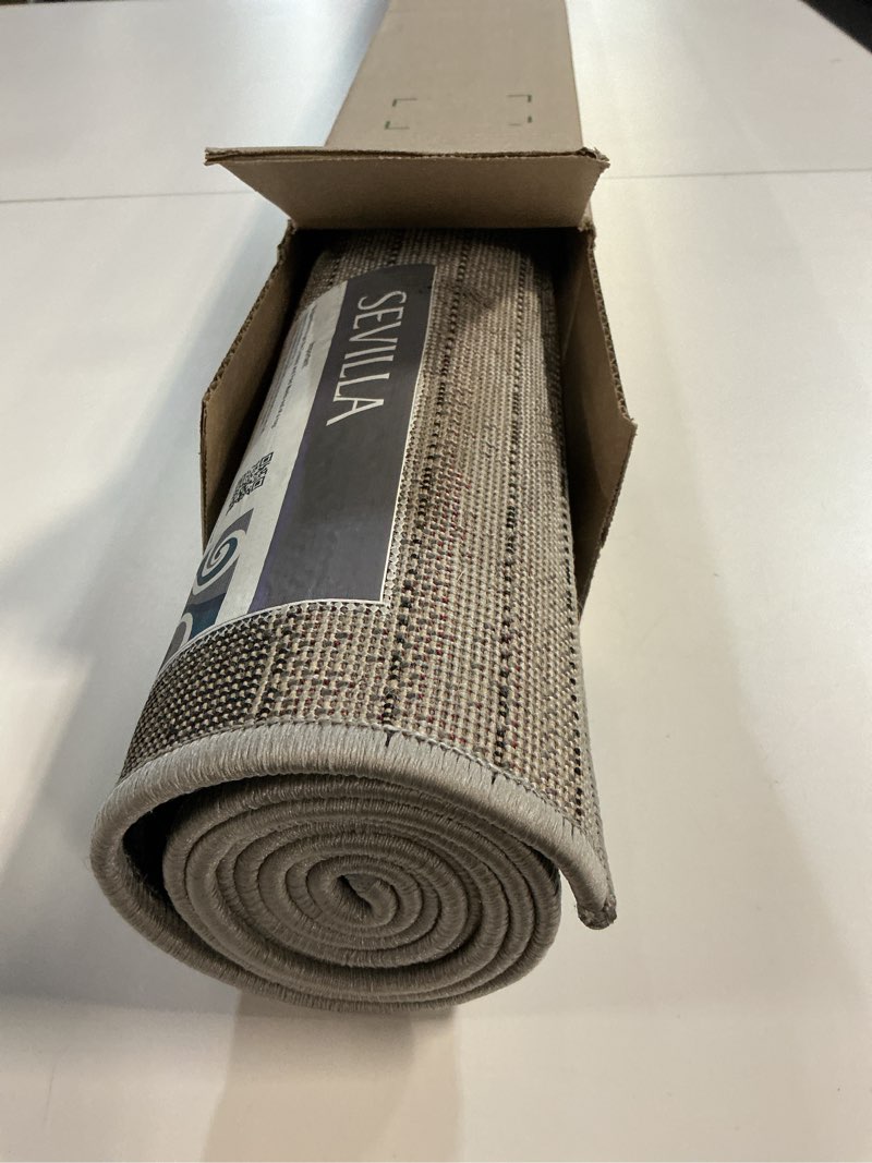 Condition photo showing Good Condition for GLORY RUGS Modern Area Rug Swirls Carpet Bedroom Living Room Contemporary Dining Accent Sevilla Collection 4817A (Navy, 4x6) Navy 4' x 6' (Rectangular)