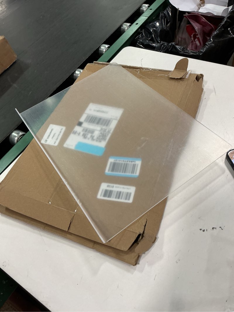 Condition photo showing As Is for Amazon Basics Clear Thermal Laminating Plastic Paper Laminator