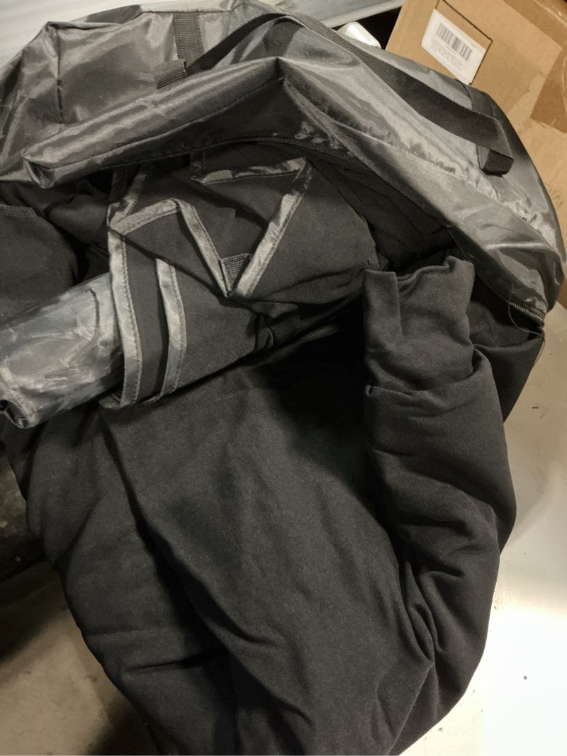 Condition photo showing As Is for yavil crib blackout cover canopy for baby, pop up crib tent for pack n play | crib blackout tent with safe bottom design, fits full size crib, pack n play for baby naps at home and travel blackout98%