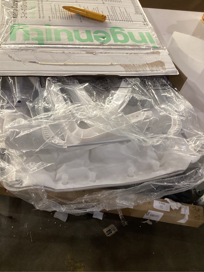 Condition photo showing New/Like New for Ingenuity Keep Cozy 3-in-1 Grow with Me Vibrating Baby Bouncer Seat & Infant to Toddler Rocker, Vibrations & Toy Bar, 0-30 Months Up to 40 lbs (Linden)