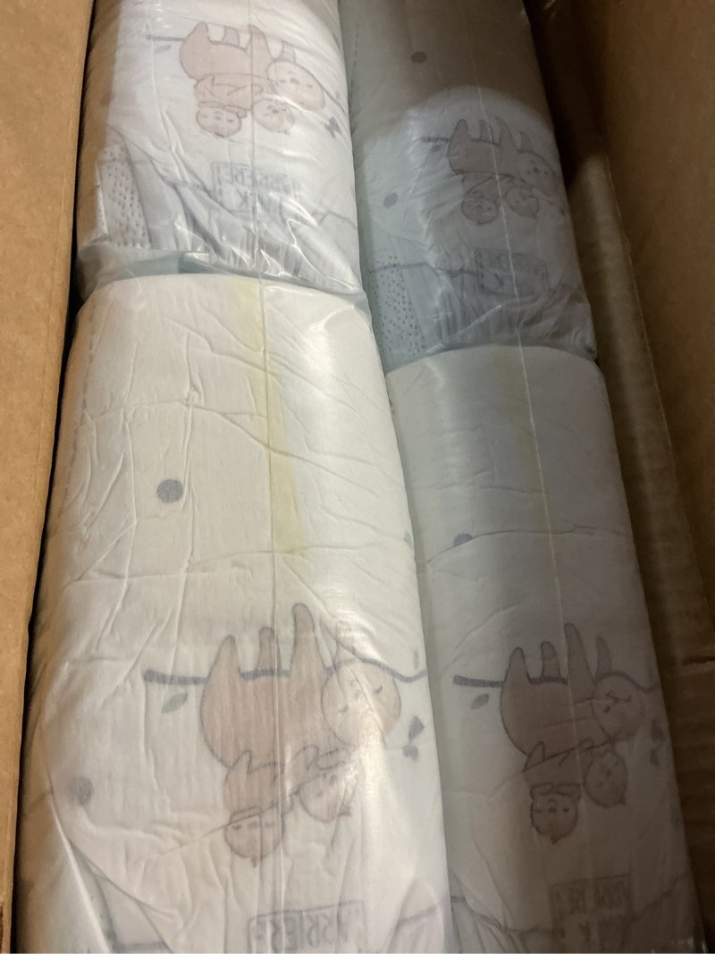 Condition photo showing Good Condition for pampers swaddlers diapers, size 4 (15-34 lbs), 120 count, absorbent, keeps baby dry and comfortable, skin safe disposable baby diaper (packaging may vary) size 4 120