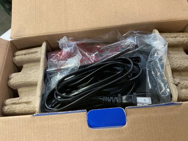 Condition photo showing As Is for onn. portable cd/cassette boombox with bluetooth wireless technology  black