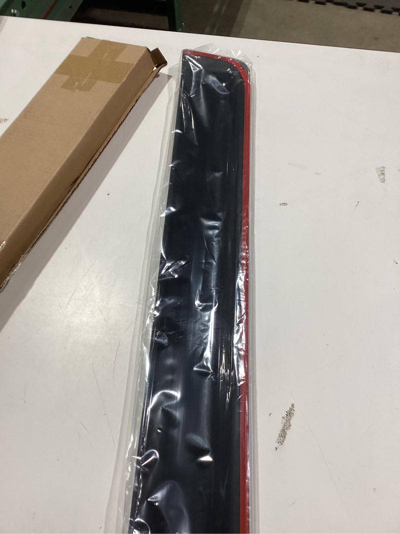 Condition photo showing New/Like New for rv window visor deflector, rain guard extra durable sun wind air side vent deflector fits for 18-24inch wide window