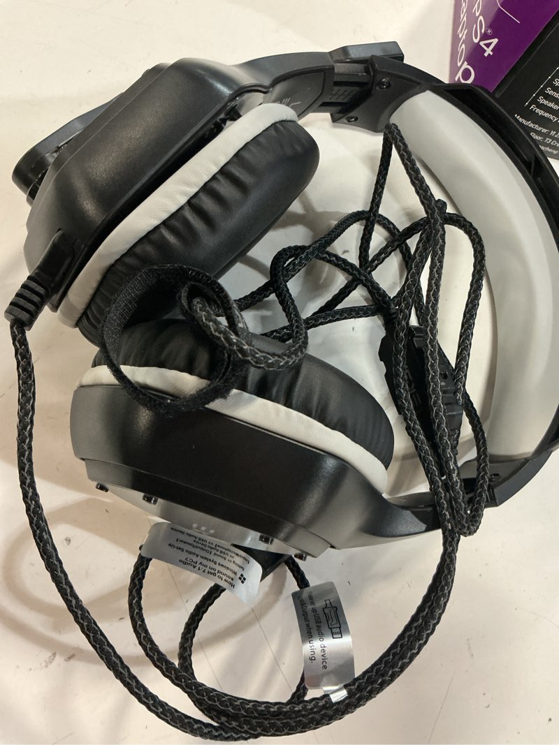 Condition photo showing Good Condition for eksa e1000 usb gaming headset for pc, computer headphones with microphone/mic noise cancelling, 7.1 surround sound, rgb light - wired headphones for ps4, ps5 console, laptop, call center grey