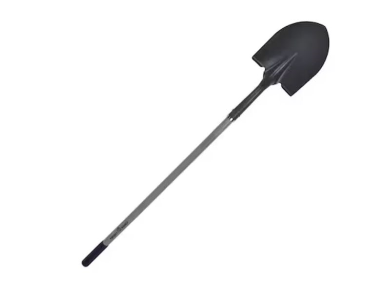 project source 40-in fiberglass handle digging shovel