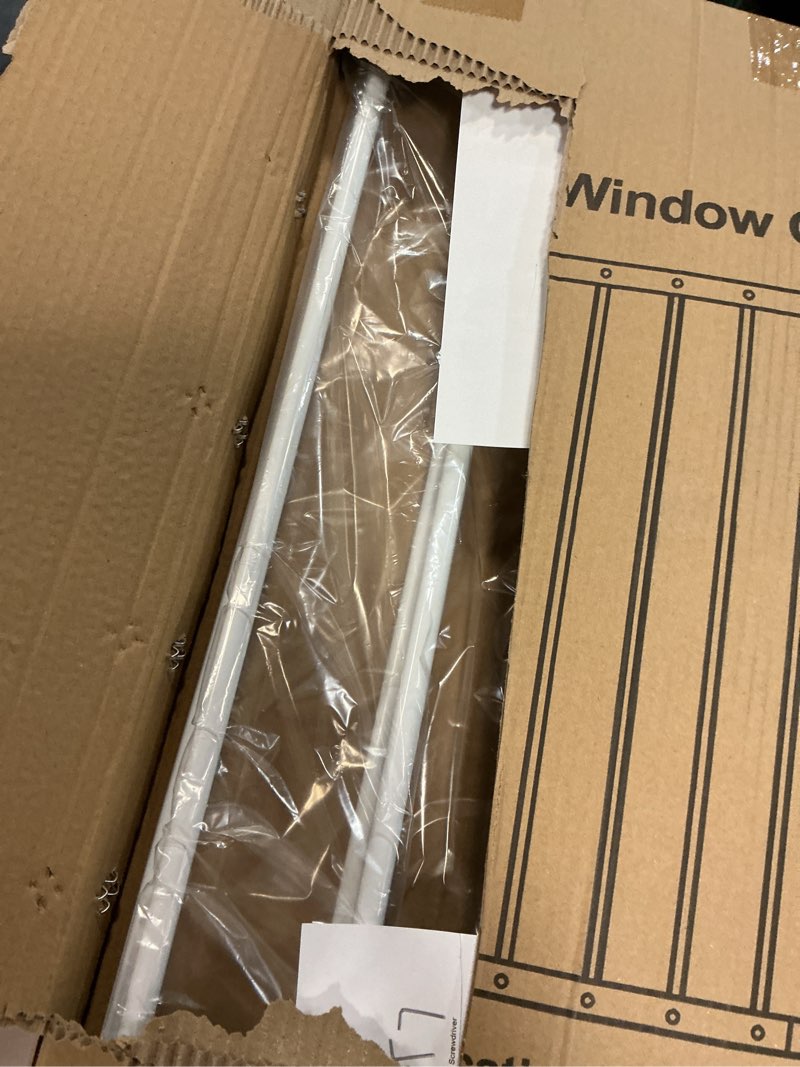 Condition photo showing Good Condition for waowao window safety guards for children kids child toddler pets extra wide white tension security window guard gate for home fit 19.49-33.60" sliding windows (2piece white 2 piece(19.49"-33.60“)