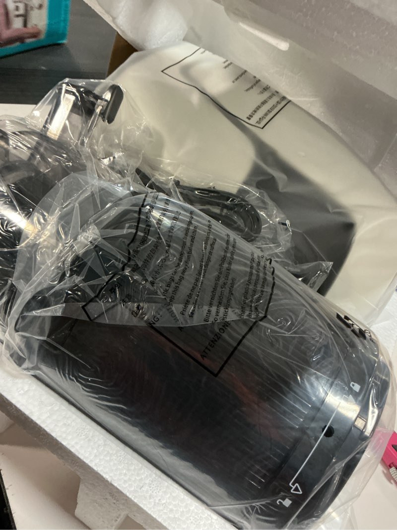 Condition photo showing Good Condition for EanOruus Juicer Machines, 3-in-1 Cold Press Juicer with 6.5" Extra Large Chute, 100oz Large Capacity, AC Motor, Makes Juice, Nut Milk & Sorbet, Bright White