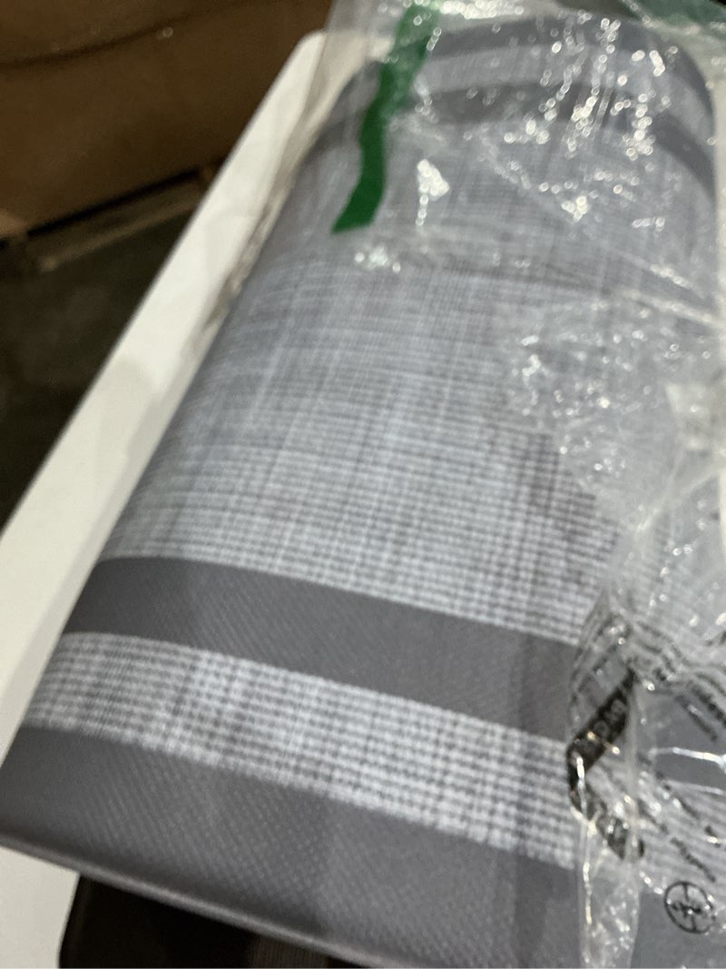Condition photo showing Good Condition for mattitude kitchen mat cushioned anti-fatigue kitchen rugs non-skid waterproof kitchen mats and rugs ergonomic comfort standing mat for kitchen, floor, office, sink, laundry, gray and gray 17.3\" x 47 \"+ 17.3\" x 29 \"--0.40 inches grey
