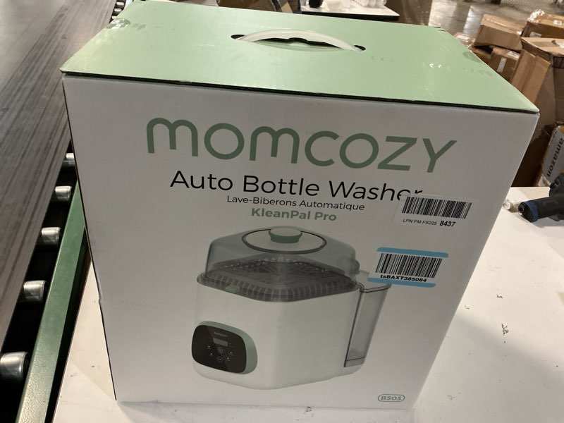 Condition photo showing New/Like New for momcozy kleanpal pro baby bottle washer, sterilizer & dryer - all-in-one cleaning machine for bottles, pump parts & baby essentials - time-saving & effortless care