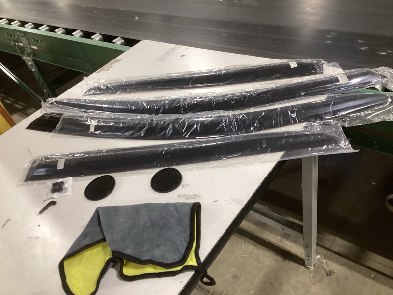 Condition photo showing As Is for Window Visors Rain Guards for Toyota CHR 2017 2018 2019 2020 2021 2022 Accessories, Wind Deflectors Vent Shades for Toyota CHR E62-for-Toyota-CHR-17/22