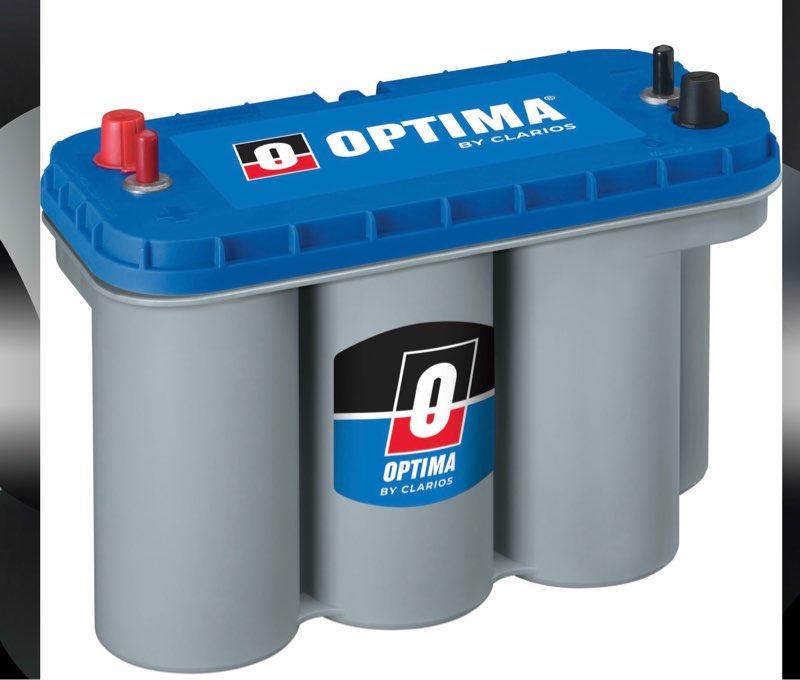 optima batteries high performance d31m bluetop dual purpose deep cycle and starting sealed agm boat and rv battery, 900 cca, dual terminal, maintenance free, versitile mounting