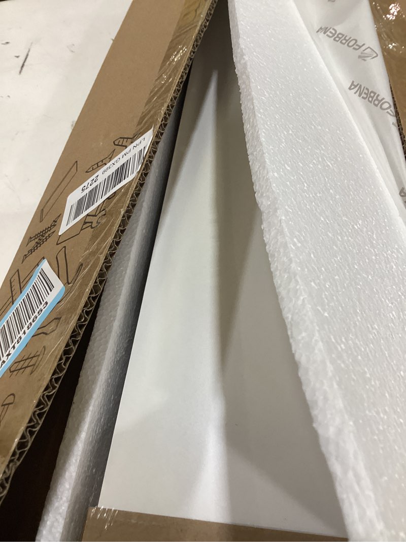 Condition photo showing Good Condition for forbena white floating shelves for wall 36 inches long, modern wall shelf for living room decor, large deep floating shelf for bedroom home office closet laundry room bathroom (3-pack)
