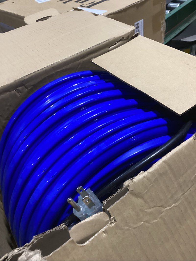 Condition photo showing Good Condition for JDZKOMKE 100FT Heated RV Water Hose - Freeze Protection Down to -45°F, Heavy-Duty PVC & Brass Fittin