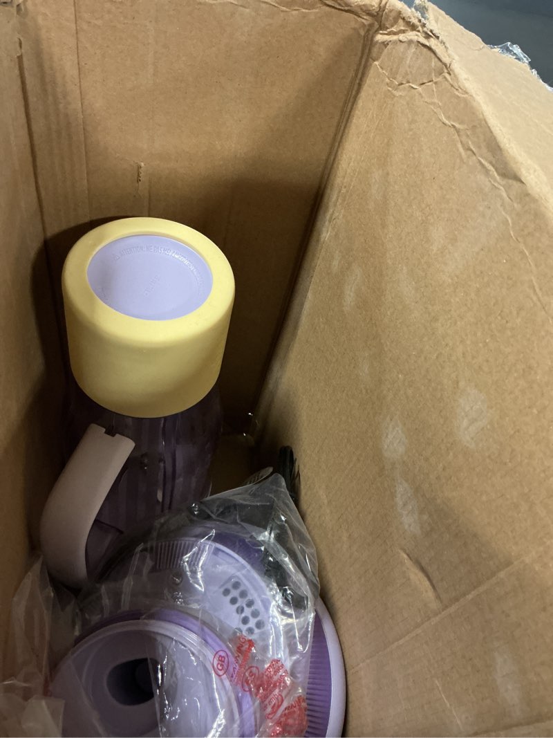 Condition photo showing Good Condition for ninja blendboss™ | personal blender for smoothies & frozen drinks | 26oz travel tumbler with leakproof lid, chug spout & detachable straw | auto-iq technology | lavender lemonade | db351pr lavender lemonade blendboss blender
