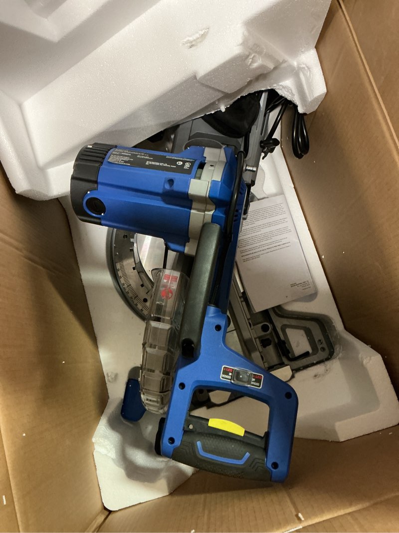 Condition photo showing Good Condition for Kobalt Compact 10-in 15-Amp Dual Bevel Sliding Compound Corded Miter Saw