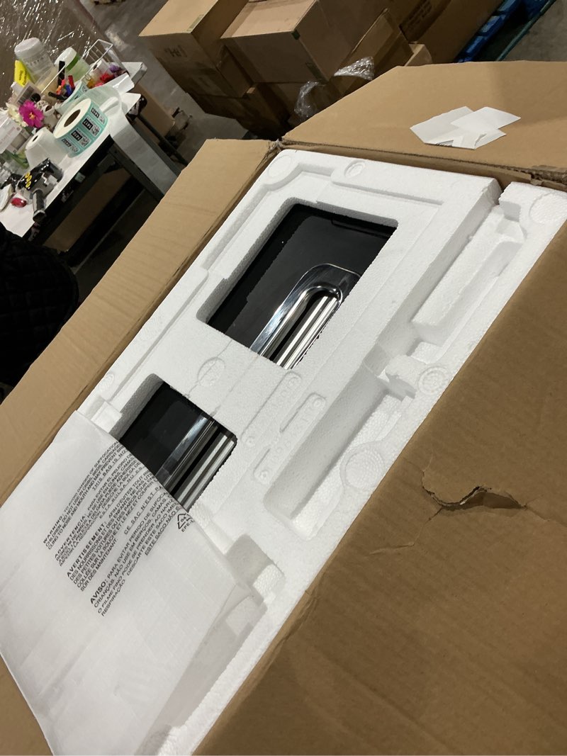 Condition photo showing Good Condition for hamilton beach 2-in-1 countertop toaster oven and long slot 2 slice toaster, 60 minute timer and automatic shut off, shade selector, stainless steel (31156)