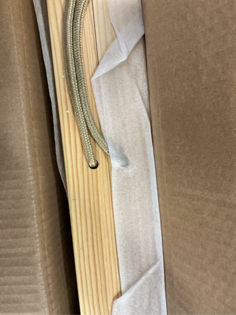 Condition photo showing New/Like New for Folding Picnic Table with Table Runner, Portable Boho Low Picnic Table for Indoor Outdoor, 60" x 30" Wooden Table with Adjustable Heights for Camping, Wedding, Beach, Garden, Party(Large Size for 6)