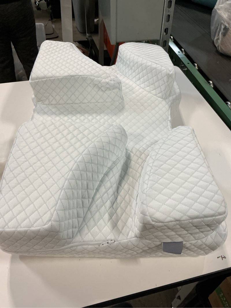 Condition photo showing As Is for Arm Hole Pillow for Side Sleeping