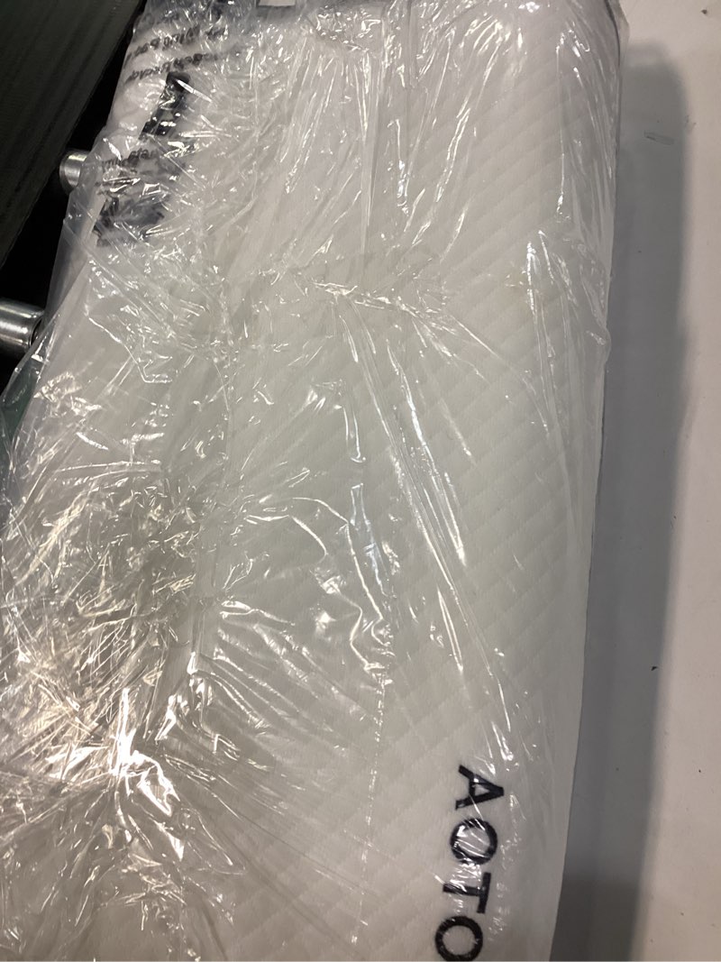 Condition photo showing New/Like New for best firm memory foam pillow, 28 x 15 x 4.5 inch, certipur-us certified, breathable, washable pillowcase, 3-year warranty
