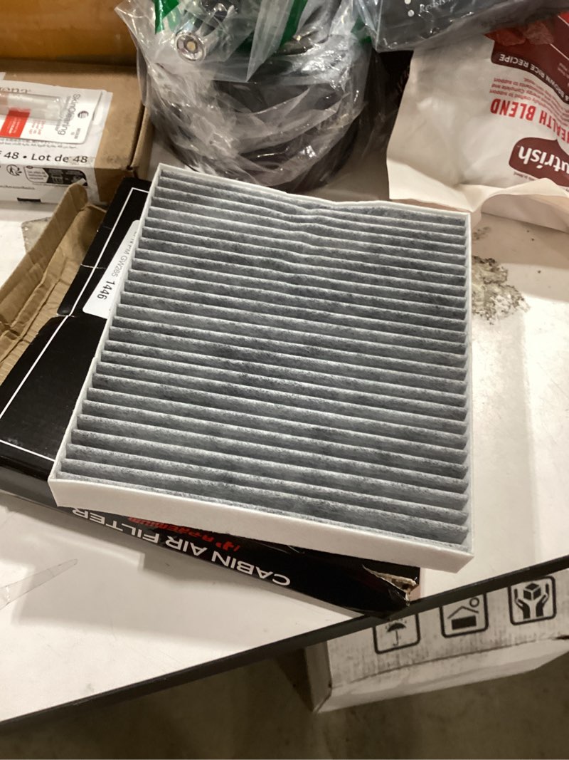 Condition photo showing As Is for a-premium cabin air filter with activated carbon compatible with chrysler, dodge, jeep & ram models - 200, sebring, avenger, caliber, journey, compass, patriot, 1500, 2500, 3500 - replace# 5058693aa