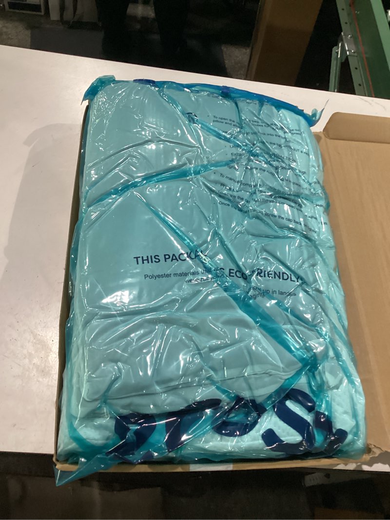Condition photo showing New/Like New for ecosa® pillow | supreme comfort & support | #1 pillow for comfort | adjustable height | best for all sleep positions | machine washable cover | 100 night sleep trial memory foam