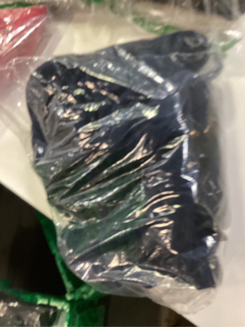 Condition photo showing item condition for Dog Winter Coat for Large Medium Small Dogs, Warm Fleece High Collar Full Body Dog Jumpsuit Comfortable Onesie Apparel (Dark Blue, 4X-Large) Dark Blue 4XL(Reference Weight 50-70 lbs)