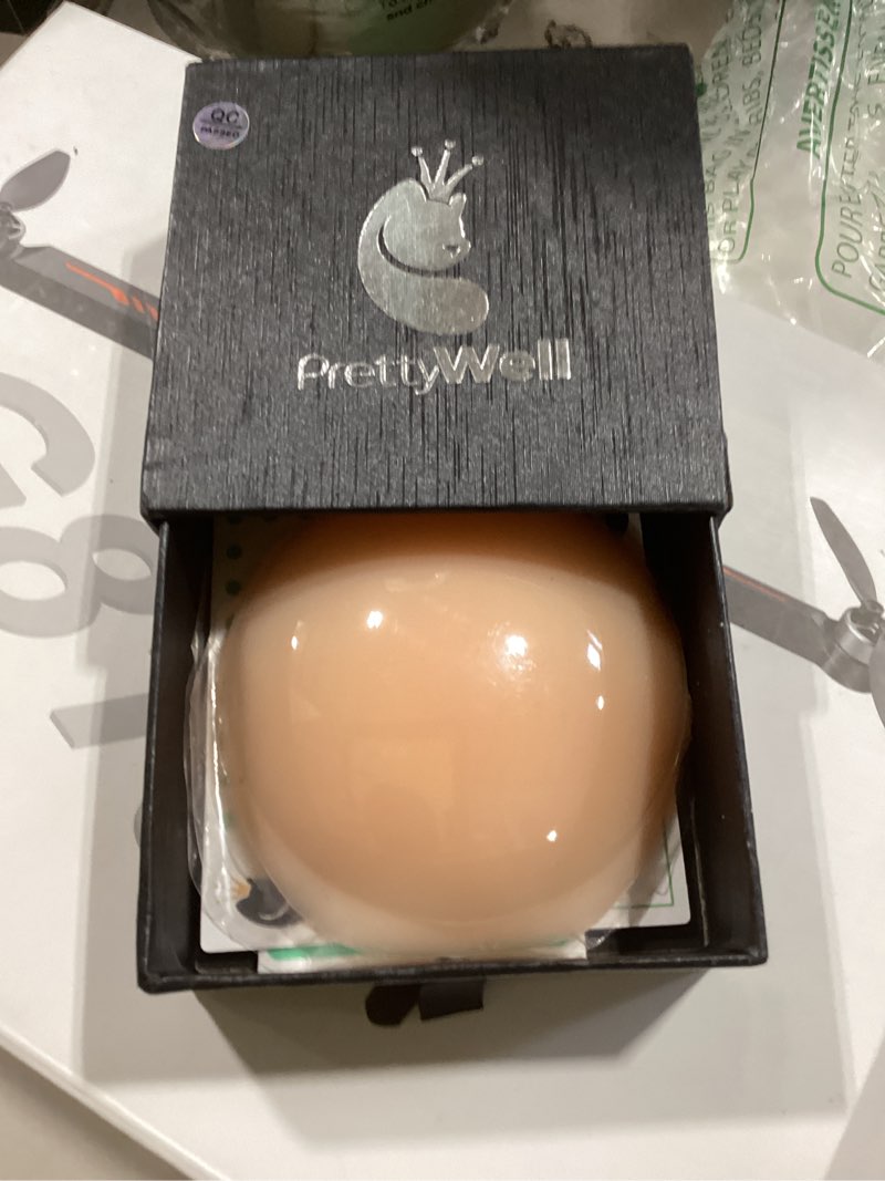 Condition photo showing New/Like New for prettywell nipple covers for women,waterproof silicone nipple pasties reusable,ultra thin adhesive nipple cover petals one size nude