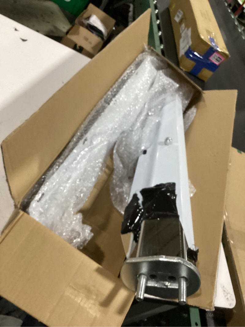 Condition photo showing Good Condition for similar to munirater 30 in tapered stainless steel straight mud flap hanger with 1 1/8 in bolt replacement for semi truck