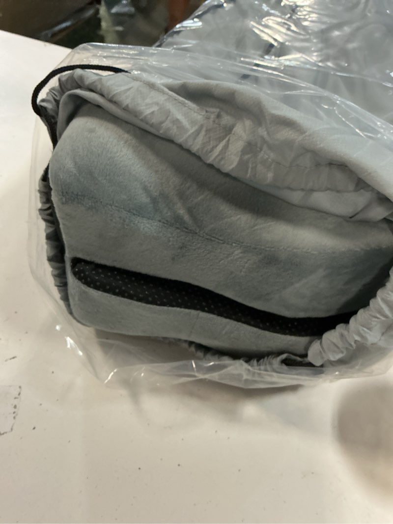 Condition photo showing Good Condition for Cushy Tushy Seat Cushion | Premium Foldable Sit Bone Cushion for Pressure Relief, Hip, Hamstrings & Sciatica Comfort | Butt Pillow | Ergonomic Ischial Tuberosity Support for Home, Office & Driving